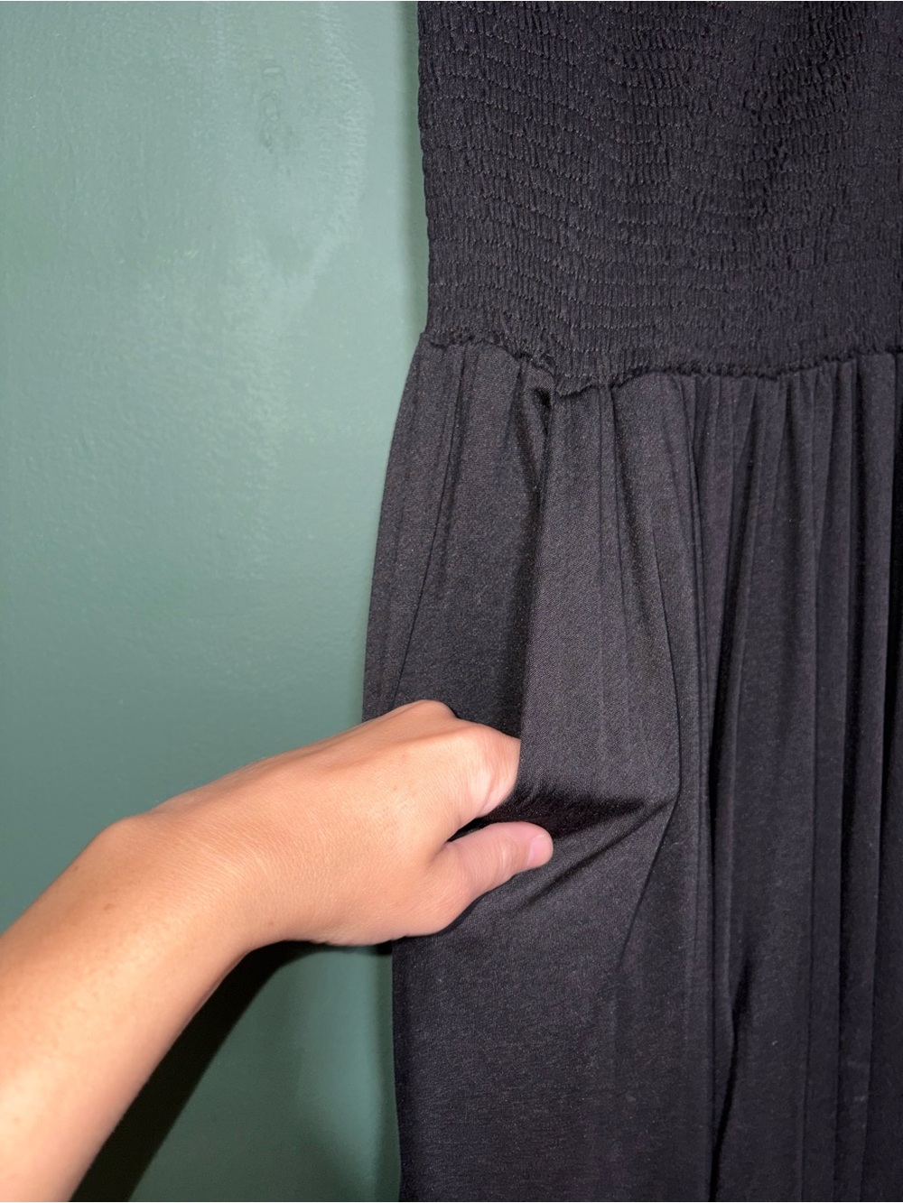 Peixoto Harriet Tassel-Trimmed Smocked Jumpsuit - Picture 5 of 7